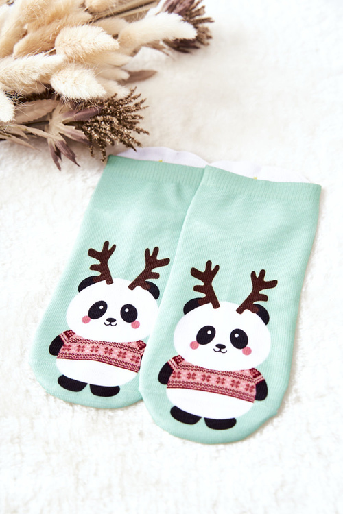 Ноги Шкарпетки Panda Green