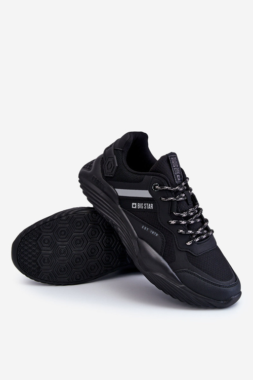Чоловічі легкі кросівки Memory Foam System Big Star LL174150 Чорні