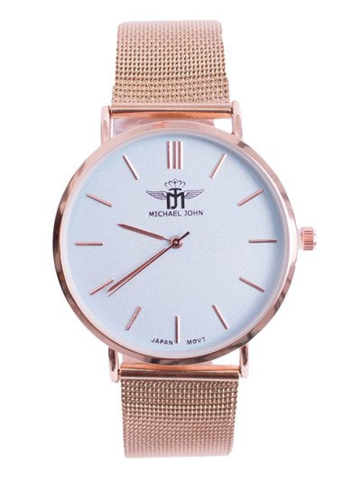 Жіночий годинник Michael John Florence Blue Dial 40 мм