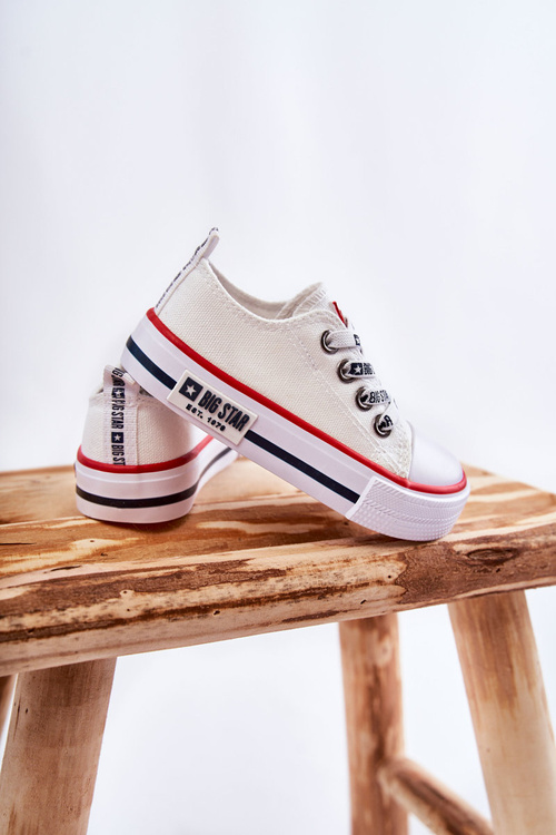 Кросівки дитячі тканинні BIG STAR KK374068 Білі