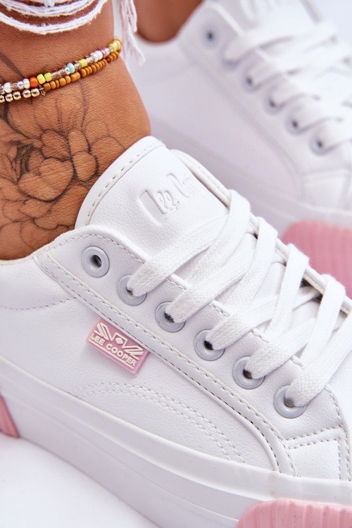 Шкіряне взуття Lee Cooper LCW-23-31-1787L біле