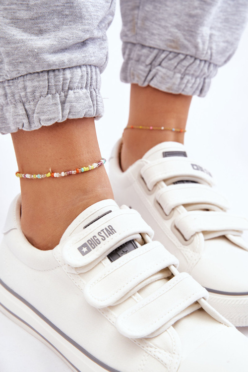 Класичні кросівки на липучці Big Star LL274A203 білі