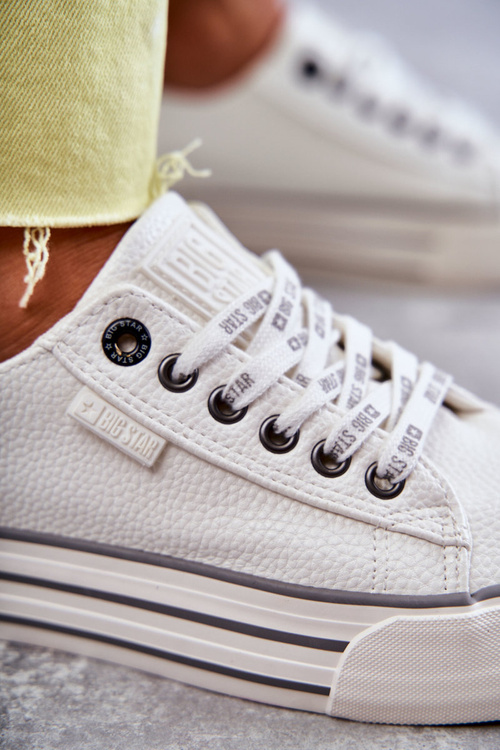 Низькі жіночі кросівки Big Star KK274014 Білі