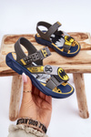 Дитячі босоніжки Batman Grendene Kids JJ385049 сірі