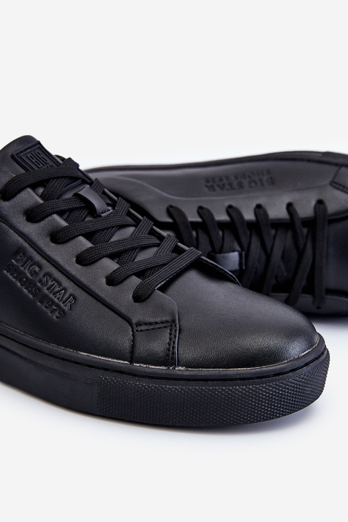 Чоловіче спортивне взуття з піни з ефектом пам'яті Big Star LL174194 Чорне