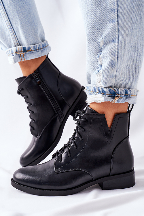 Класичні жіночі чоботи S. Barski Black Bello