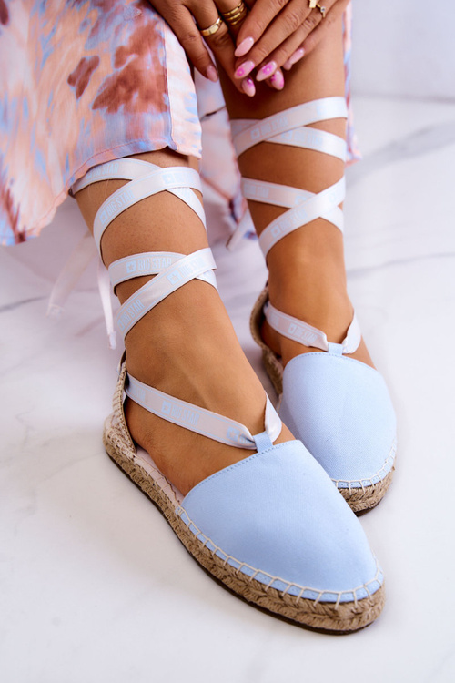 Жіночі зав'язані еспадрільї Big Star JJ274863 Сині