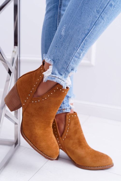 Жіночі чоботи на шпильці з вирізами Camel ManiMani