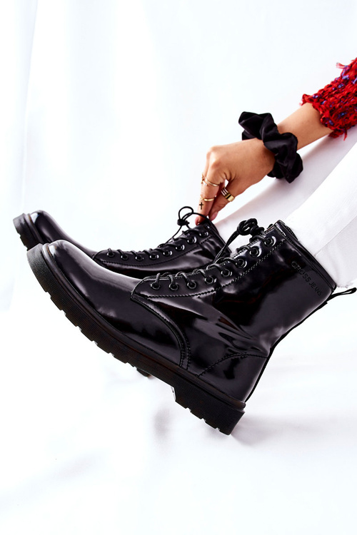 Жіночі чоботи Cross Jeans чорні GG2R4023