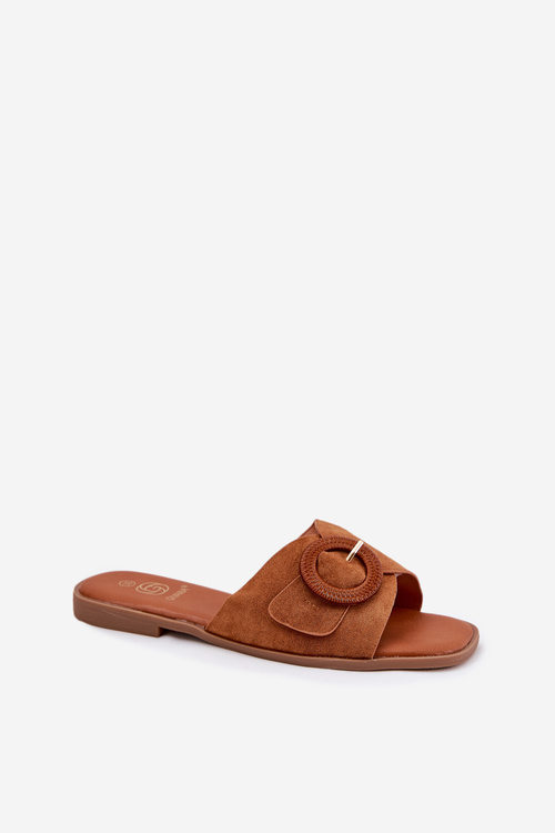 Класичні Жіночі Плоскі Сандалі Бежеві Scazze