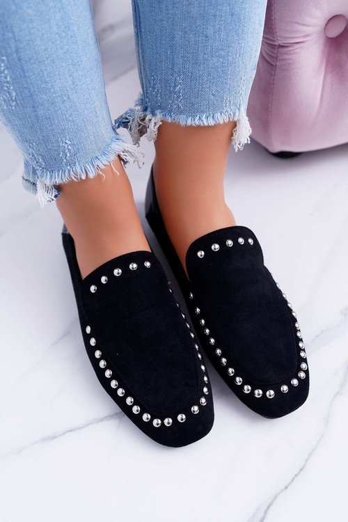 Жіночі балерини Black Lords Lu Boo зі стразами Planta