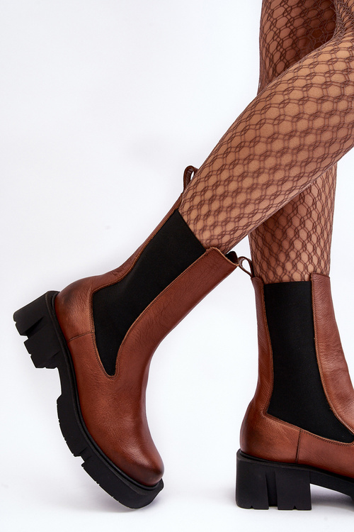 Жіночі ботильйони Laura Messi 2693/229 Коричневий