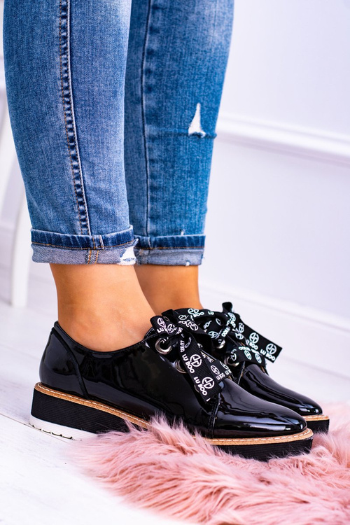 Чорні жіночі напівчоботи Lu Boo Moonlight