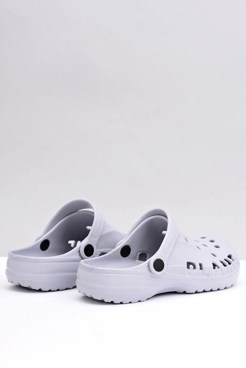 Жіночі поролонові шльопанці Kroks EVA сірі