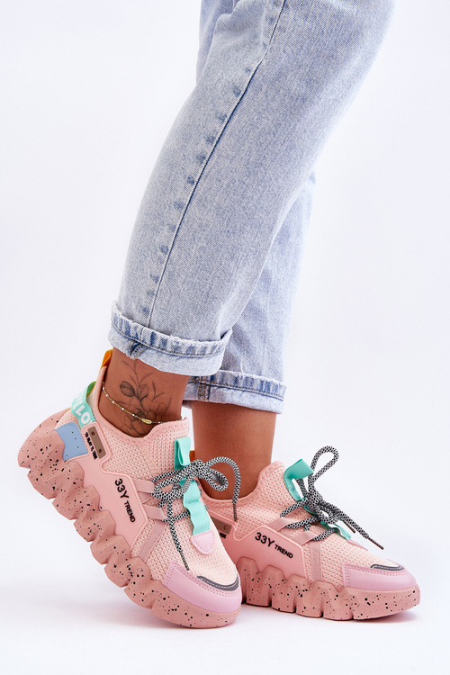 Сліпони Модні кросівки Світло-рожеві Evolution