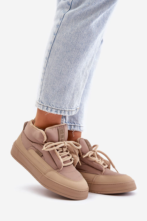 Жіночі зимові черевики Big Star OO274A532 Beige