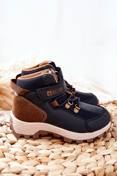 Дитяче трекінгове взуття Big Star II374098 Navy