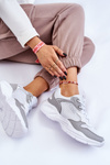 Жіноче легке спортивне взуття Big Star LL274375 White-Grey