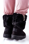 Жіночі зимові черевики Big Star II274123 Чорні