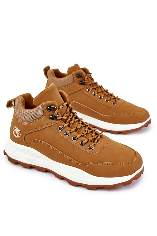 Чоловіче тепле трекінгове взуття Trappers Camel Otto