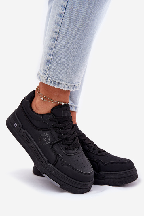 Низькі Жіночі Кросівки Big Star RR274A311 HI-POLY SYSTEM Чорні