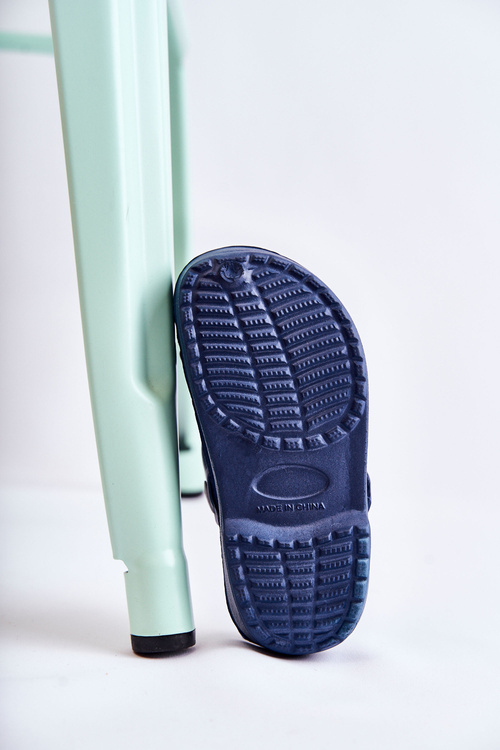 Дитячі сині тапочки Crocs Foam Navy Sailor