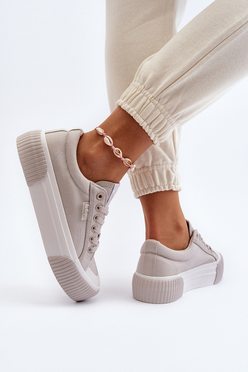 Жіночі кросівки на товстій підошві Lee Cooper LCW-24-31-2178 Grey