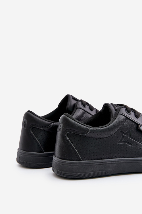 Чоловічі кросівки з еко шкіри Big Star OO174021 Hi-Poly System Black