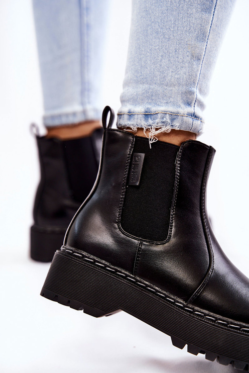 Теплі слипони Big Star II274101 Чорні