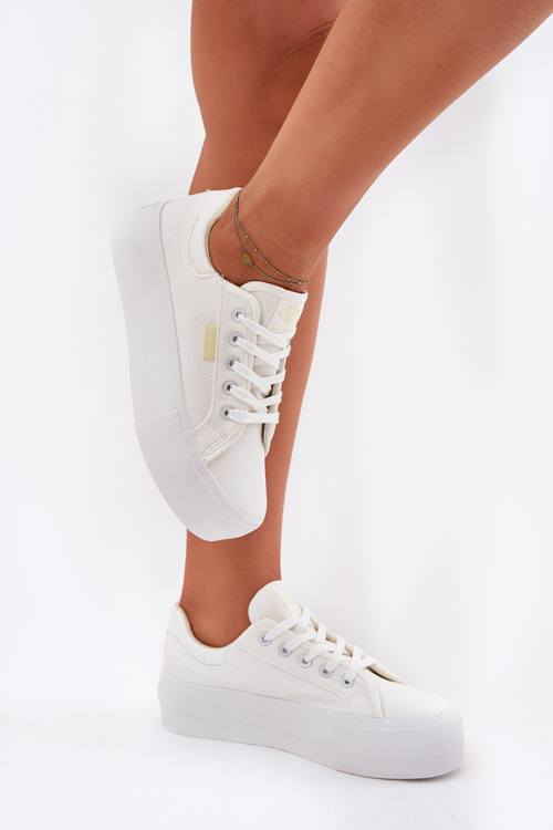 Жіночі Кросівки На Платформі Lee Cooper LCW-25-31-3450L Білі