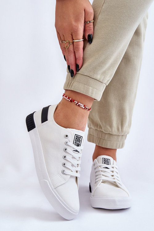 Жіночі низькі кросівки Big Star LL274039 Білі