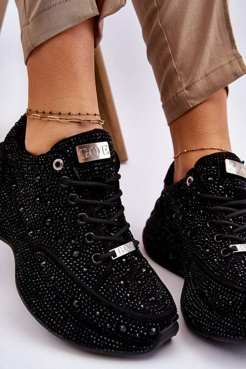 Жіночі кросівки на платформі GOE JJ2N4058 Чорні