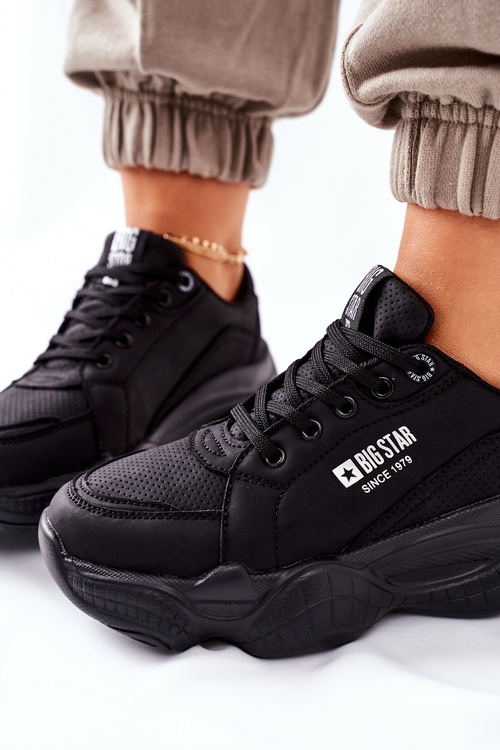 Жіноче спортивне взуття Memory Foam Big Star II274356 Чорний