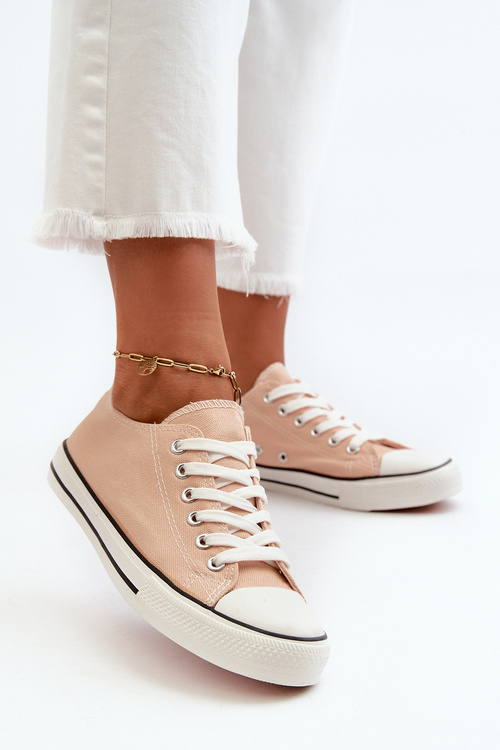 Жіночі класичні низькі рожеві кросівки Caelira