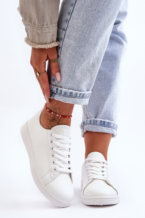 Жіночі шкіряні класичні кросівки White Unlimited