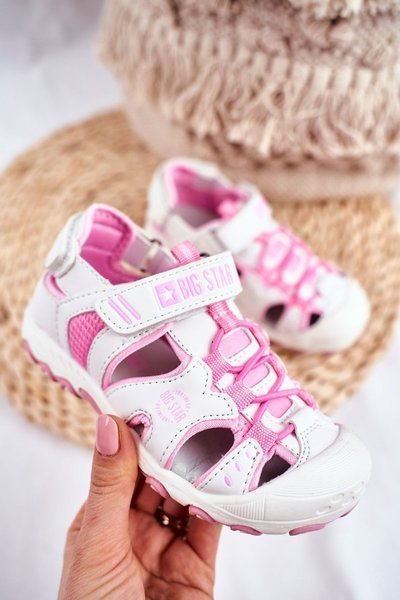 Дитячі босоніжки Shoes Big Star White FF374207