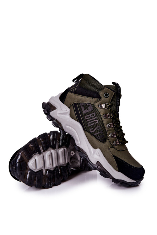 Чоловічі трекінгові черевики Big Star II174202 Хакі