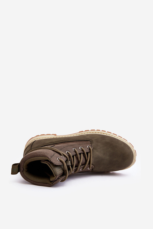 Чоловічі черевики Trapper Foam Big Star KK174205 Хакі