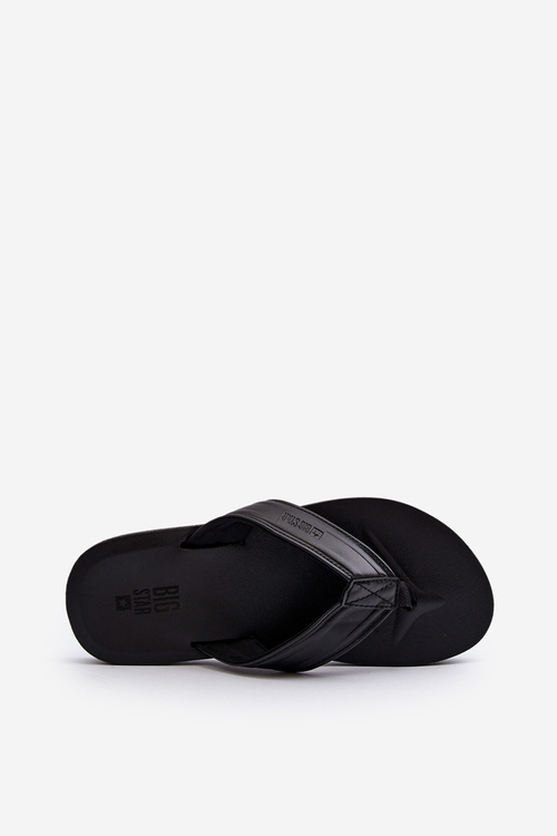 Чоловічі шльопанці Big Star LL174605 Чорні
