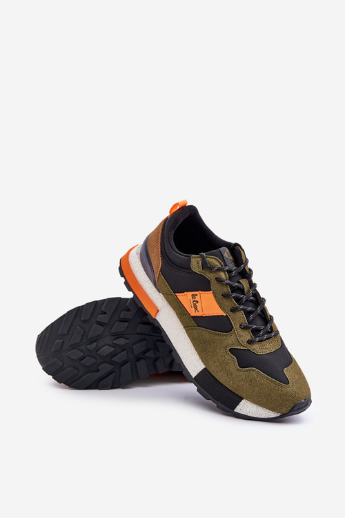 Теплі чоловічі кросівки Lee Cooper LCJ-24-03-3007 зелені