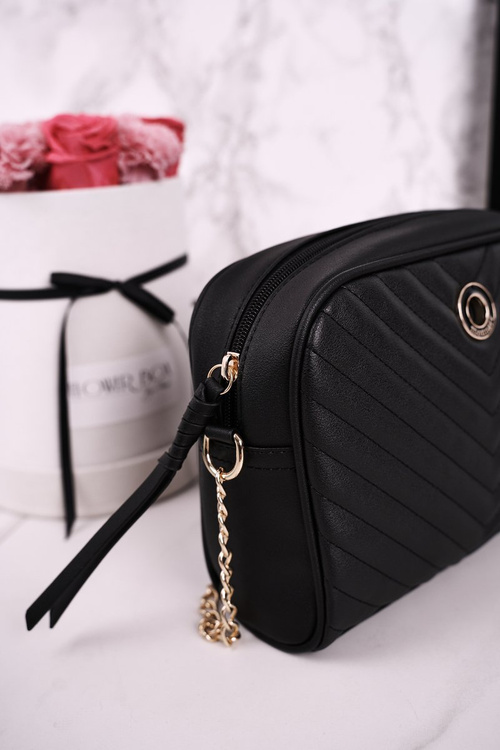 Жіночий клатч MONNARI BAG0202-020 Стеганий чорний