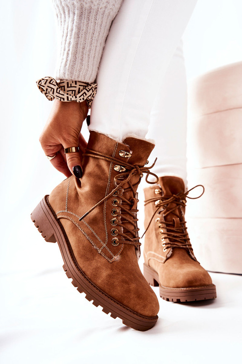 Шкіряні робочі черевики Camel Kimmie