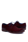 Чоловічі повсякденні шкіряні напівчеревики Nikopol Maroon Lajos
