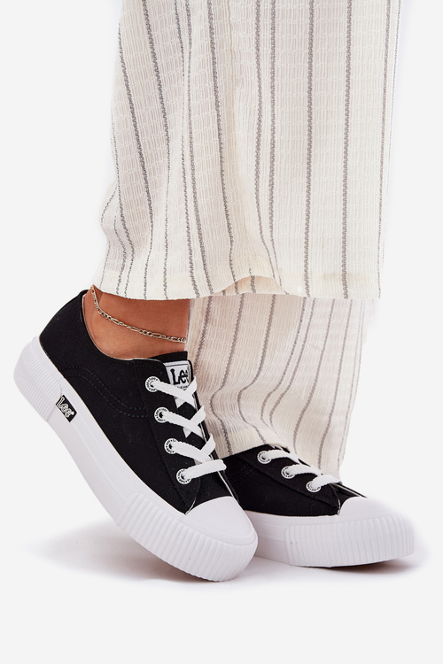 Жіночі Кросівки На Платформі Чорні LEE ISLA C WOMEN LOW 50251001