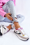 Жіночі спортивні кросівки Big Star KK274099 White and Beige