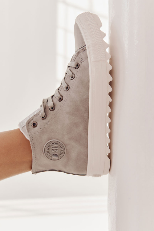 Жіночі кросівки Big Star High Warm Grey EE274114