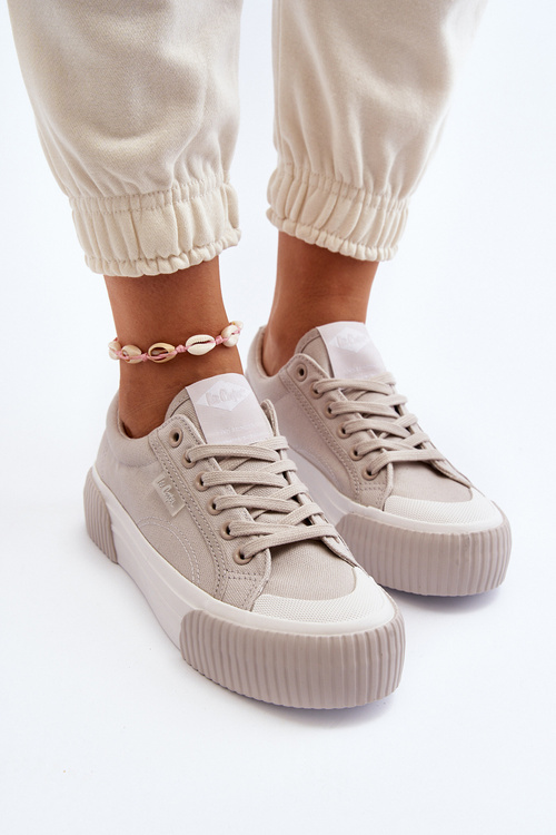 Жіночі кросівки на товстій підошві Lee Cooper LCW-24-31-2178 Grey