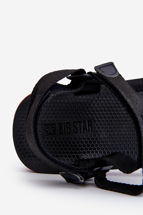 Чоловічі босоніжки на липучці Big Star DD174717 Чорні