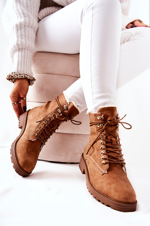 Шкіряні робочі черевики Camel Kimmie