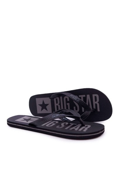 Чоловічі шльопанці Big Star Black DD174675